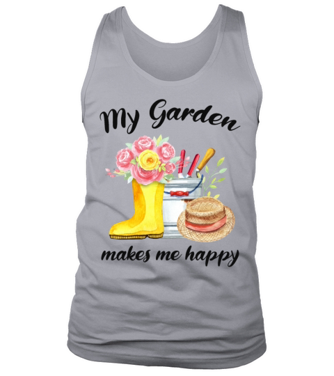 Garden Quote Hobby Gardener Gift Idea Tank Top Unisex