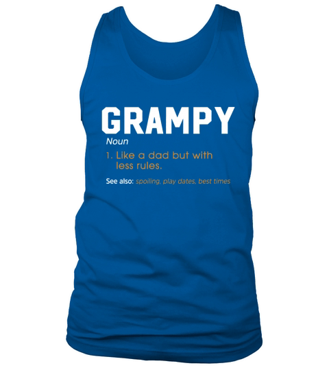 Grampy Definition Tank Top Unisex