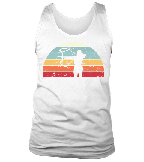 Retro Archery Sunset Vintage archery Sunrise Tank Top Unisex