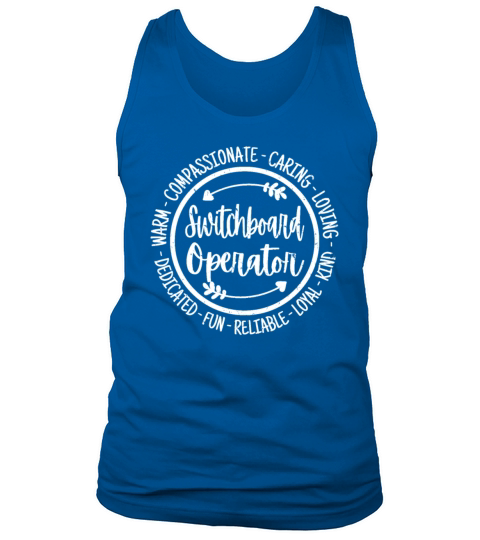 Switchboard Operator Receptionist Administrator Tank Top Unisex
