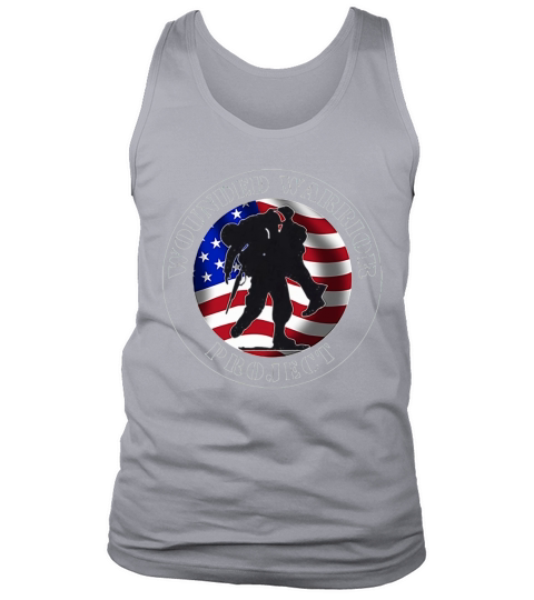 Wounded Warrior Project American USA Flag shirt Tank Top Unisex