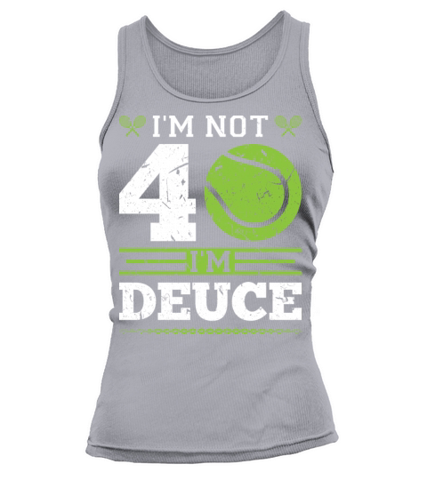 40th Birthday Tennis Tank top Woman