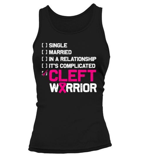 Cleft Palate Lip Fun Safety Strong Awareness Tank top Woman