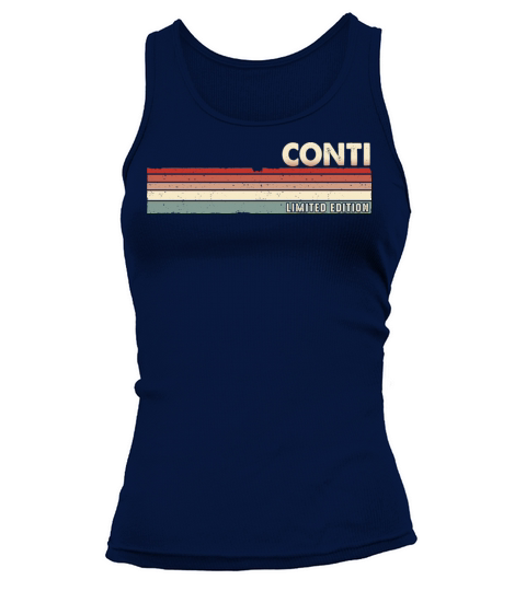 Conti - Funny Retro Vintage Name 80s 90s Tank top Woman