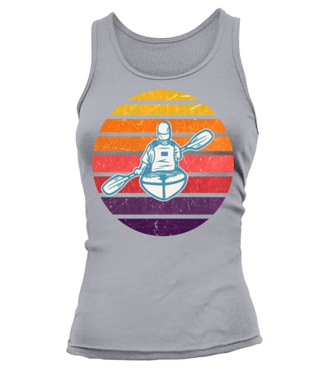 Kayak Kayaking Paddle Canoe Canoeing Gift Idea Tank top Woman