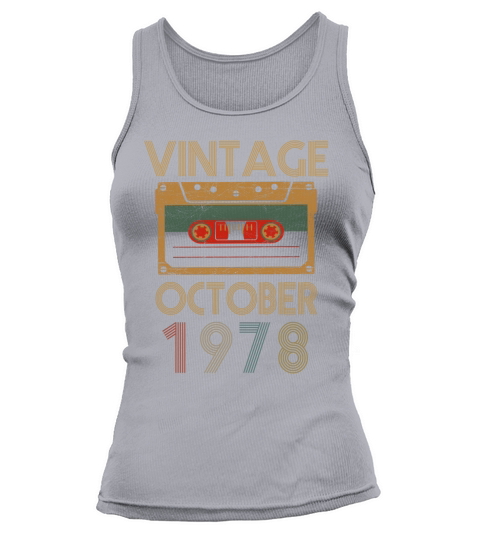 Vintage october 1978 Tank top Woman