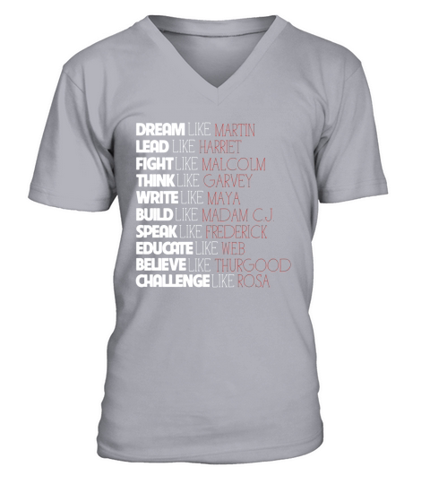 BLACK POWER BLACK HISTORY - PANTHERS EXCELLENCE LIVES MATTER V-Neck T-shirt