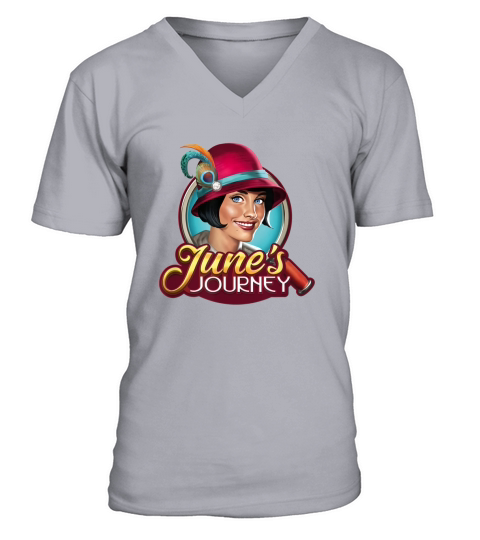 Junes Journey Color June V-Neck T-shirt