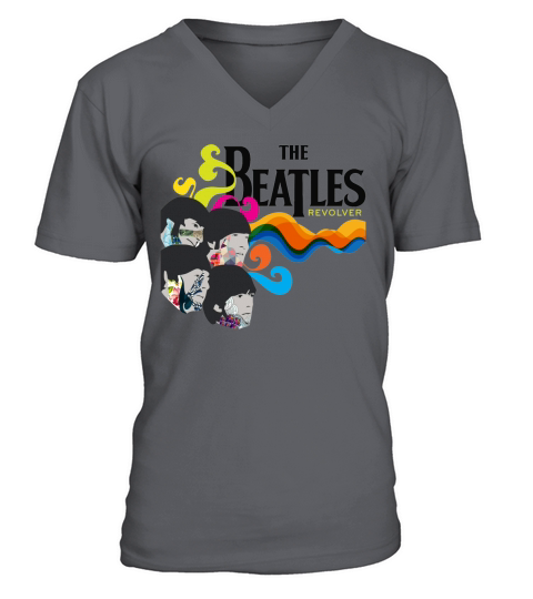 The Beatles - Revolver Album Tshirt - CUSTOM V-Neck T-shirt