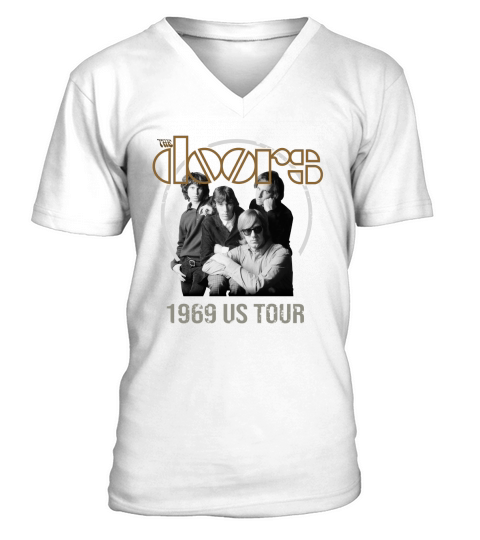 The Doors 1969 Us Tour shirt V-Neck T-shirt