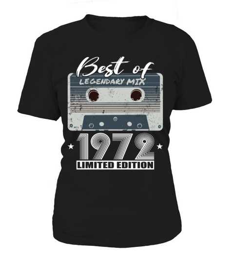 50th birthday vintage 1972 best of 1972 Women's T-Shirt