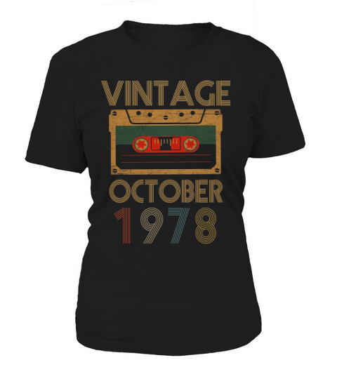 Vintage october 1978 Women's T-Shirt