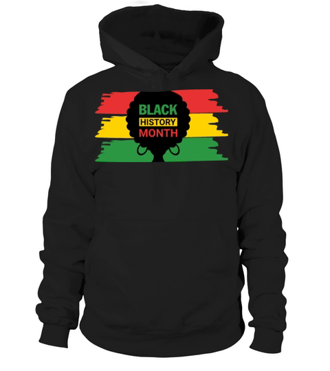 Black history month Afro Black lives matter design Hoodie Unisex