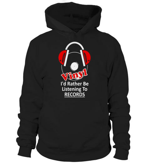 Vinyl Record T-Shirt - Old School Music Lovers Hoodie Unisex