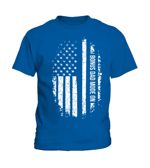 4th of July Quote for a Patriotic Step Dad Kids T-Shirt