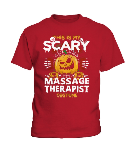 MASSAGE THERAPIST Scare Halloween Kids T-Shirt
