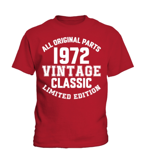 Vintage 1972 Classic T Shirt Kids T-Shirt