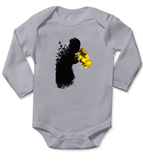 Float like a butterfly sting like a bee Shirt Long Sleeve Baby One-Piece
