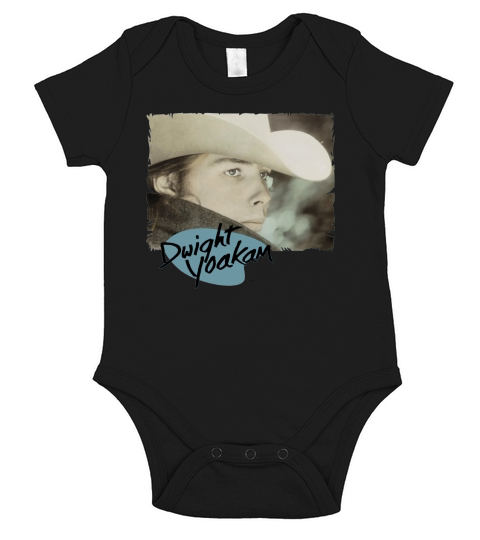 Dwight Yoakam Short Sleeve Baby One-Piece