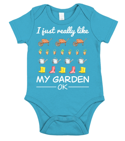 Garden Gardener Hobby Gardener Saying Gift Short Sleeve Baby One-Piece