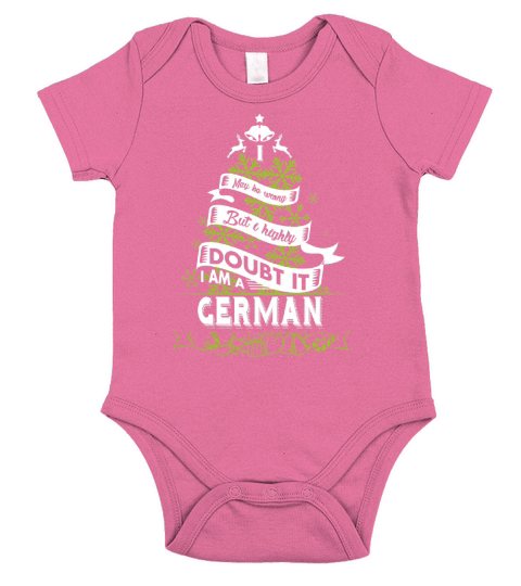 GERMAN shirt, GERMAN Family Name, GERMAN Funny Name Gifts T Shirt Short Sleeve Baby One-Piece