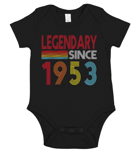 Legendary Since 1953 Short Sleeve Baby One-Piece