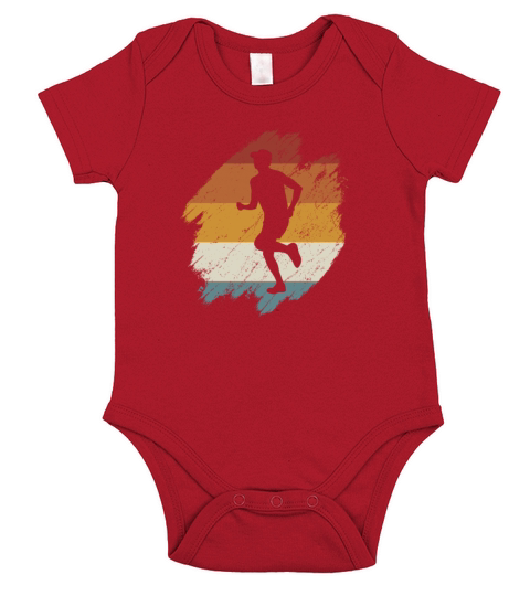 Retro vintage Ultra run Short Sleeve Baby One-Piece