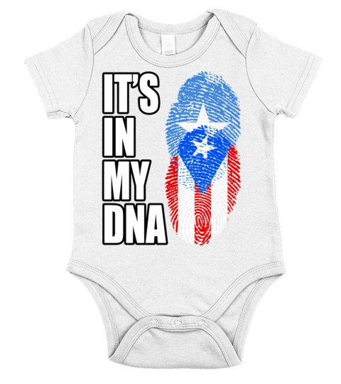 Somali And Puerto Rican Vintage Heritage DNA Flag Short Sleeve Baby One-Piece