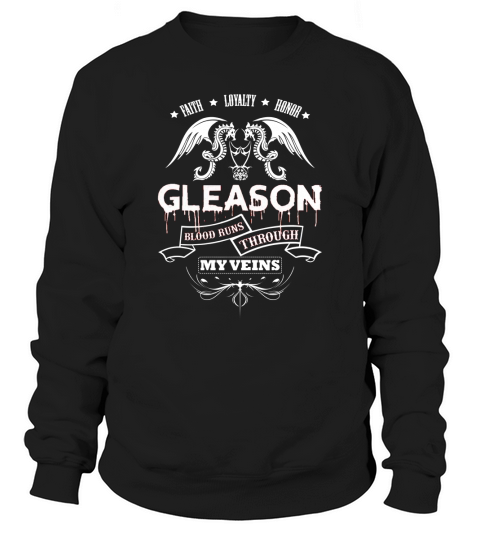 GLEASON BLOOD RUNS THROUGH MY VEINS - TSHIRT for GLEASON Sweatshirt Unisex