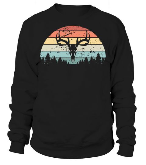 Retro Hunting Sunset Vintage Hunter Sunrise Sweatshirt Unisex