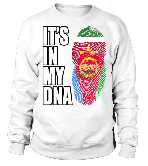 Surinamese And Eritrean Vintage Heritage DNA Flag Sweatshirt Unisex