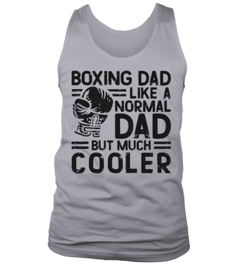 Boxing Dad Father Vintage Boxing Tank Top Unisex