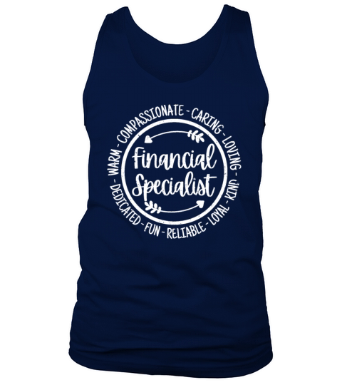 Financial Specialist Investor Accounting Expert Tank Top Unisex