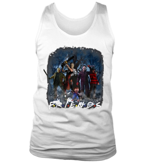 Friends Halloween Scary Horror Movie Tank Top Unisex