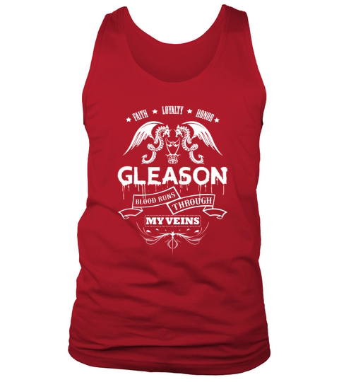 GLEASON BLOOD RUNS THROUGH MY VEINS - TSHIRT for GLEASON Tank Top Unisex