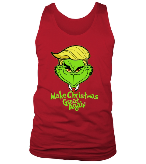 Make Christmas Great Again Grinch President Tank Top Unisex