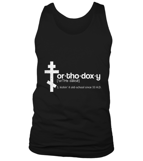 Orthodox Orthodoxy Definition Tank Top Unisex