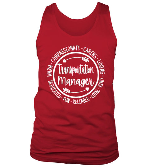Transportation Manager Leader Supervisor Vintage Tank Top Unisex
