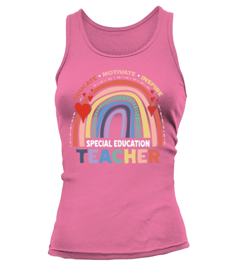 Educate Motivate Inspire Special Education Tank top Woman
