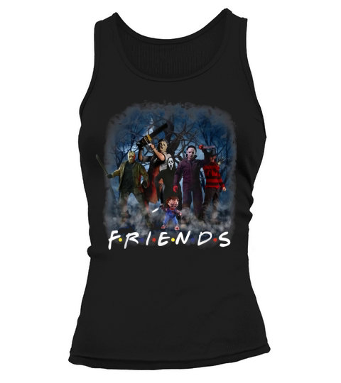 Friends Halloween Scary Horror Movie Tank top Woman