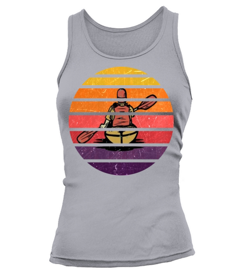 Kayak Kayaking Paddle Canoe Canoeing Gift Idea Tank top Woman