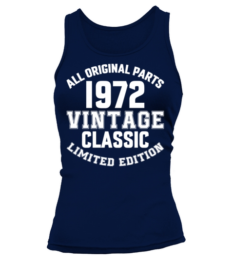 Vintage 1972 Classic T Shirt Tank top Woman