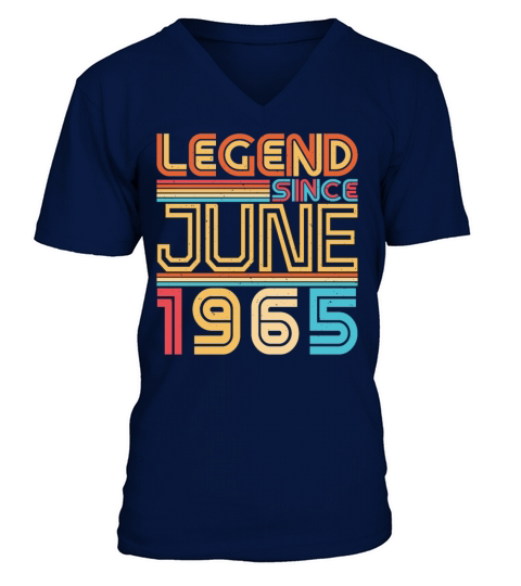 Vintage 1965 June V-Neck T-shirt