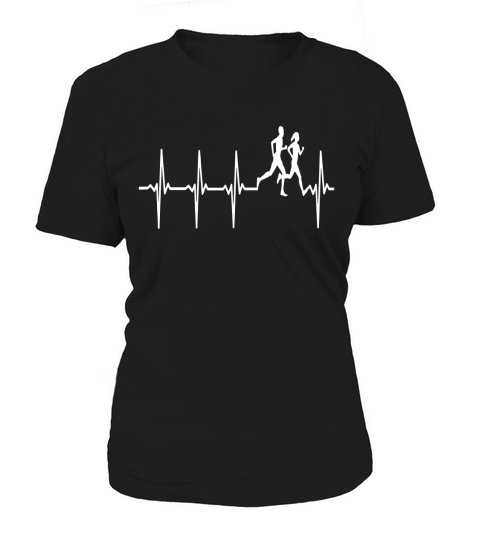 CROSS COUNTRY RUNNING HEARTBEAT T SHIRT Women's T-Shirt