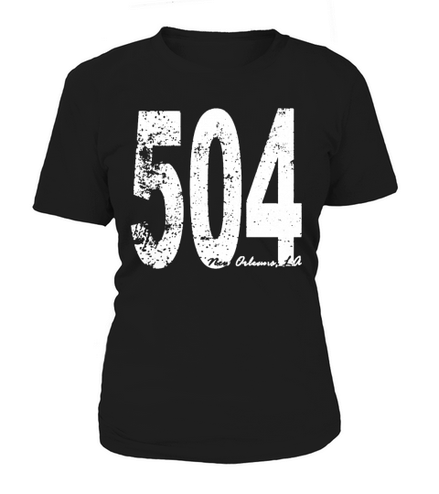 Vintage New Orleans Area Code 504 T-Shirt Women's T-Shirt