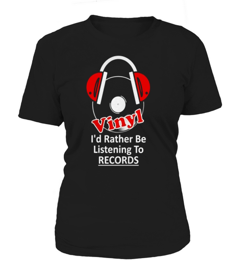 Vinyl Record T-Shirt - Old School Music Lovers Women's T-Shirt