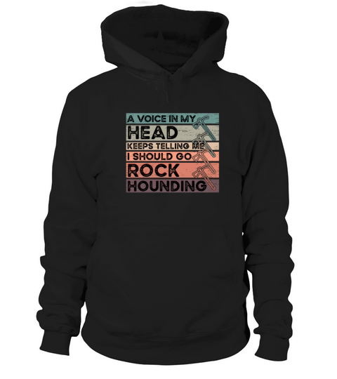 Geology Rockhounder Vintage Rockhounding Hoodie Unisex