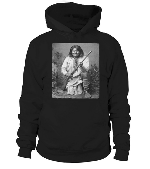 Geronimo Apache Native American Indian Warrior Hero Arizona Hoodie Unisex