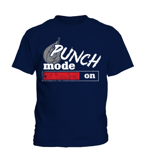 Boxing Vintage Punch Mode On Kids T-Shirt