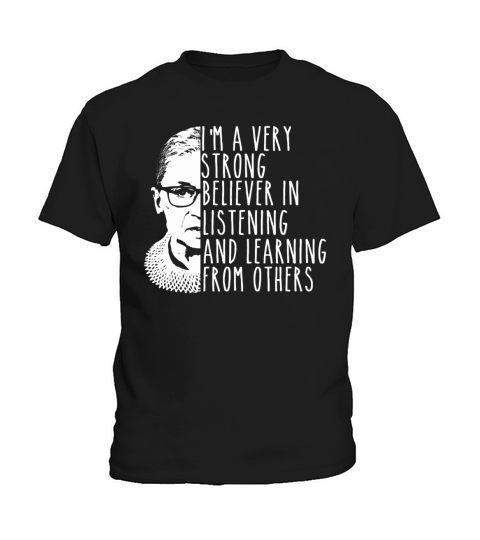 Notorious RBG Quote Ruth Bader Ginsberg R.B.G shirt Kids T-Shirt